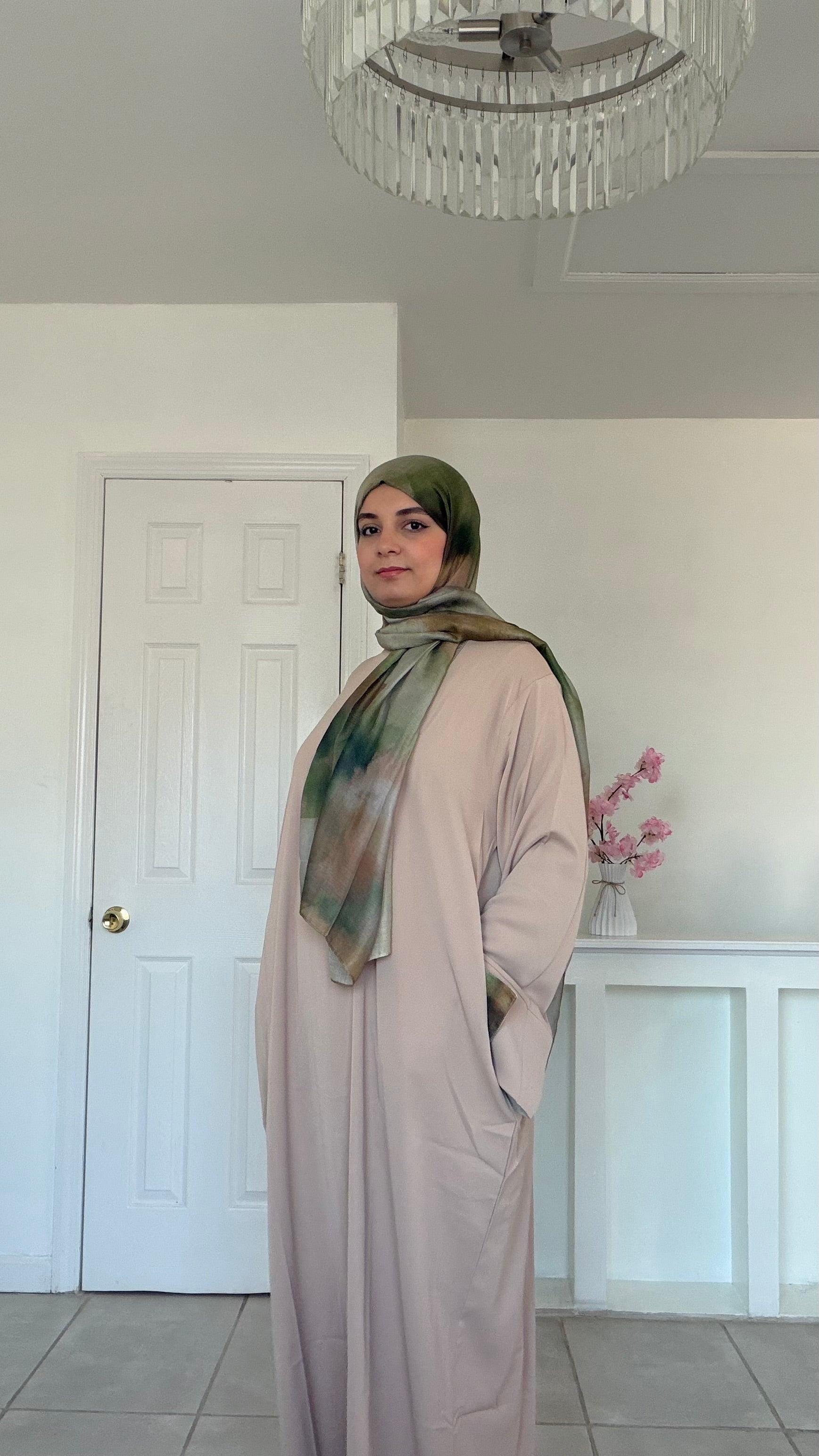 Dress With Matching Hijab