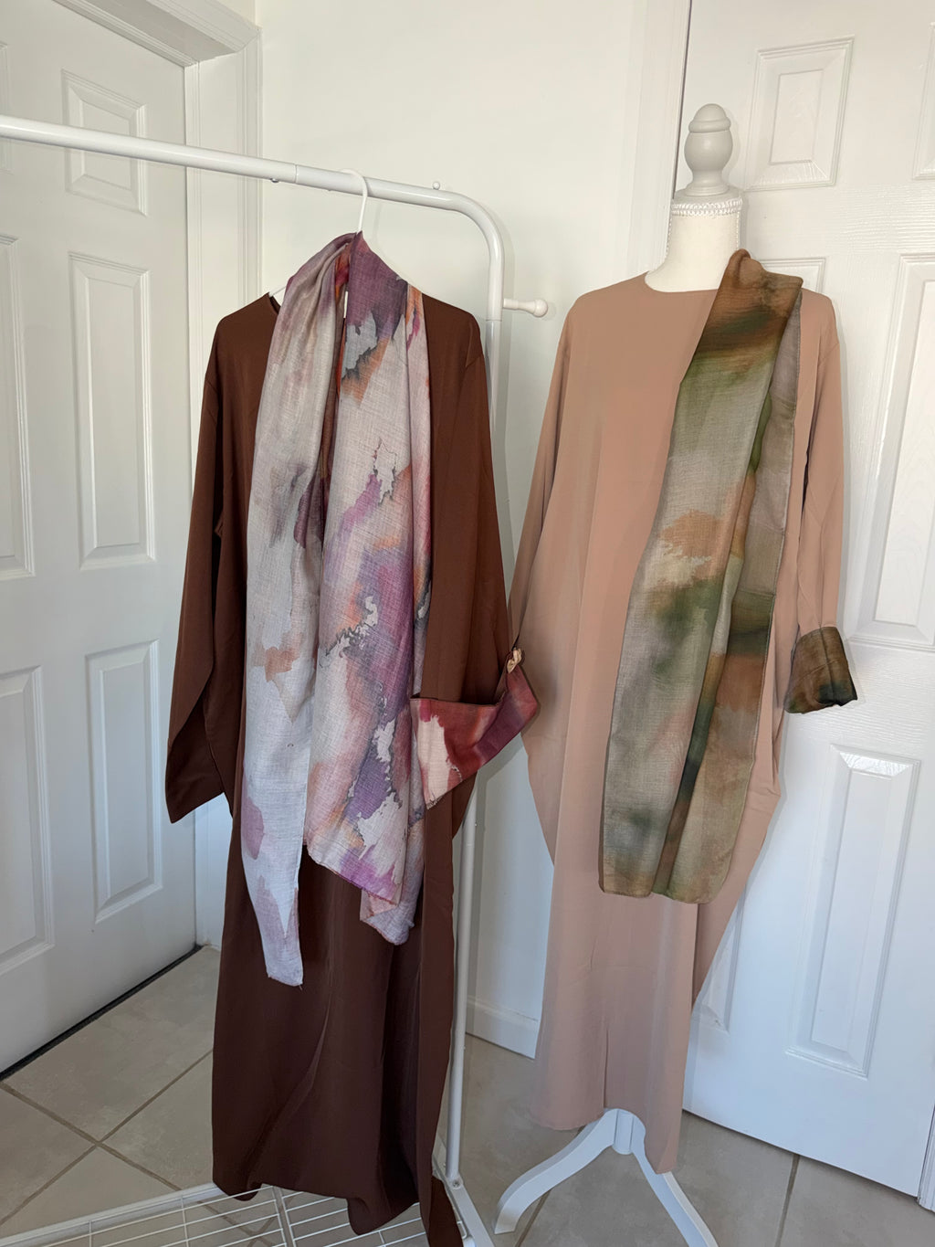 Dress With Matching Hijab