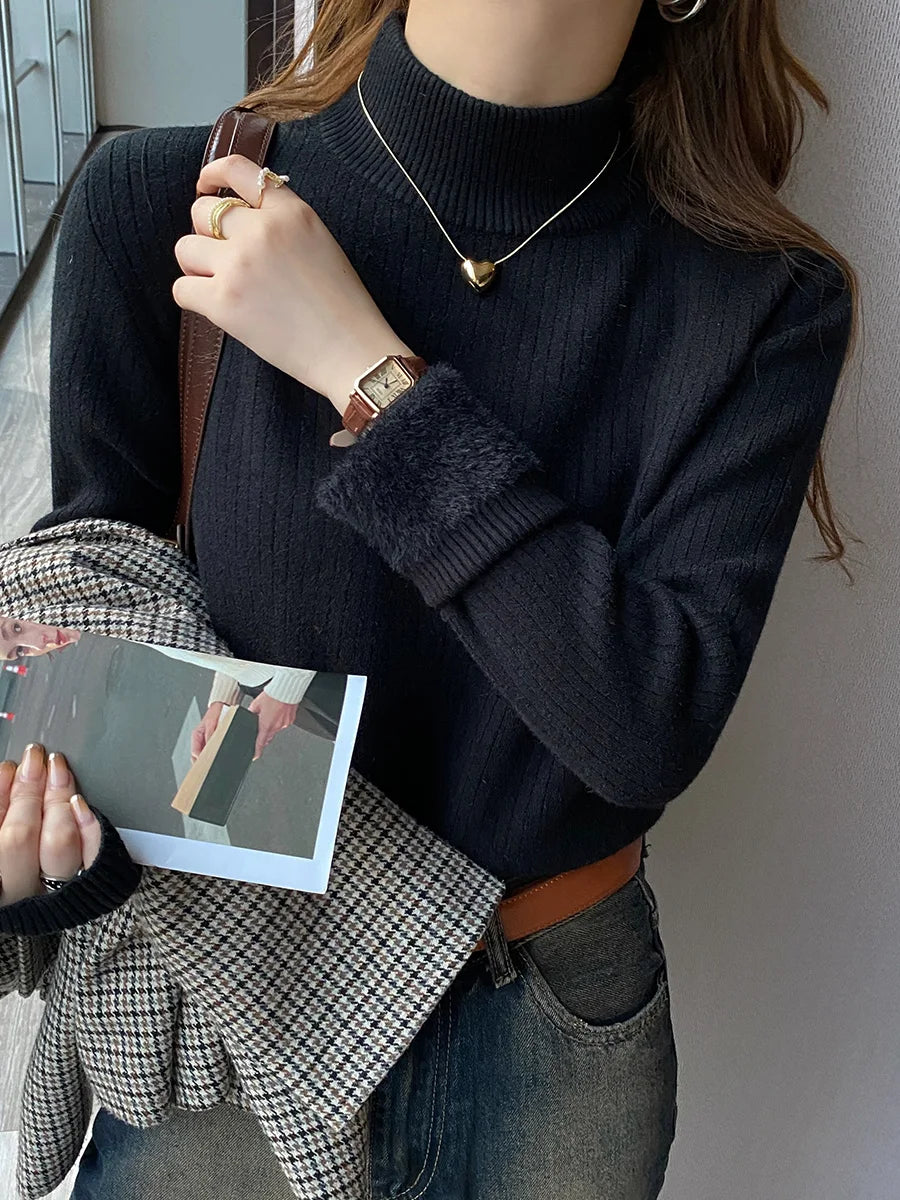 Winter warm top.
