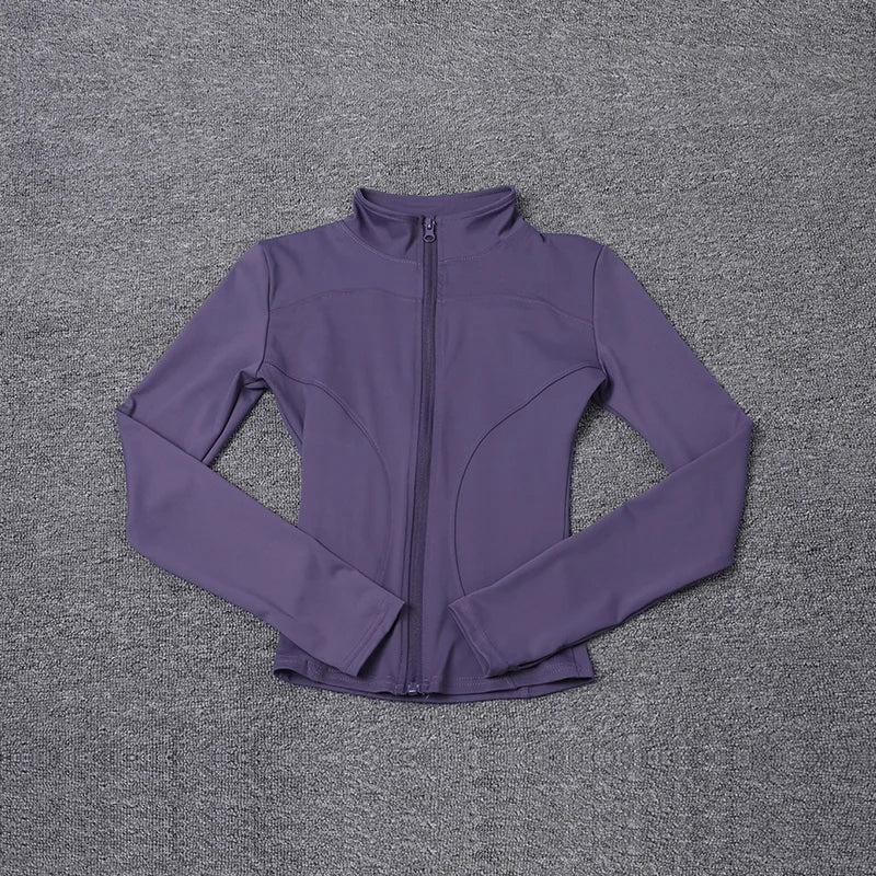 Long-sleeved sports jacket.
