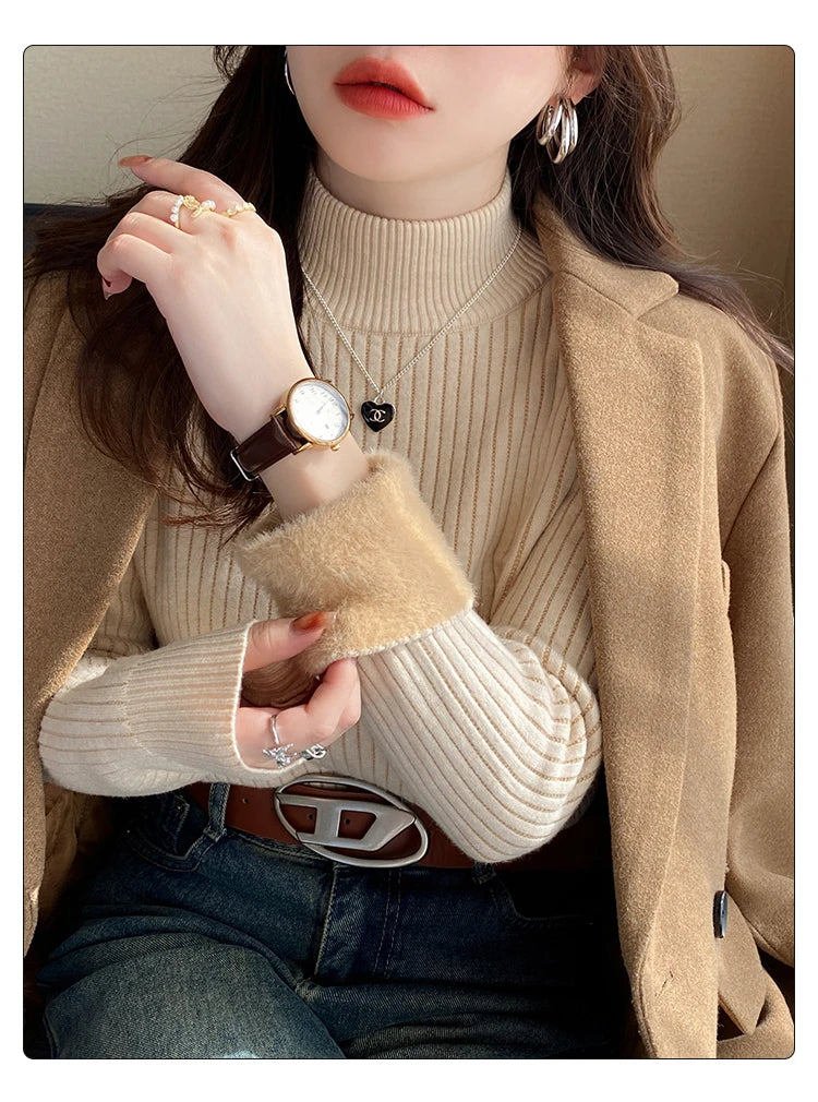 Winter warm top.