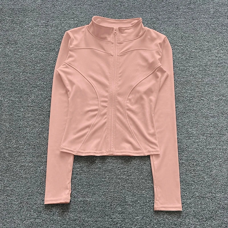 Long-sleeved sports jacket.