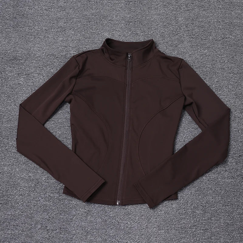 Long-sleeved sports jacket.