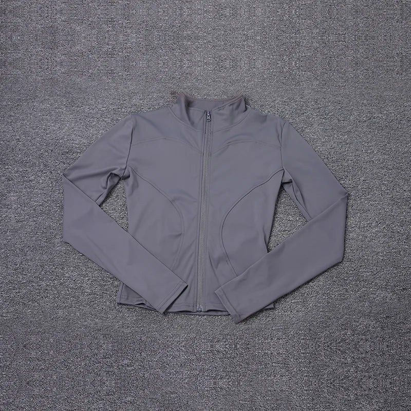 Long-sleeved sports jacket.