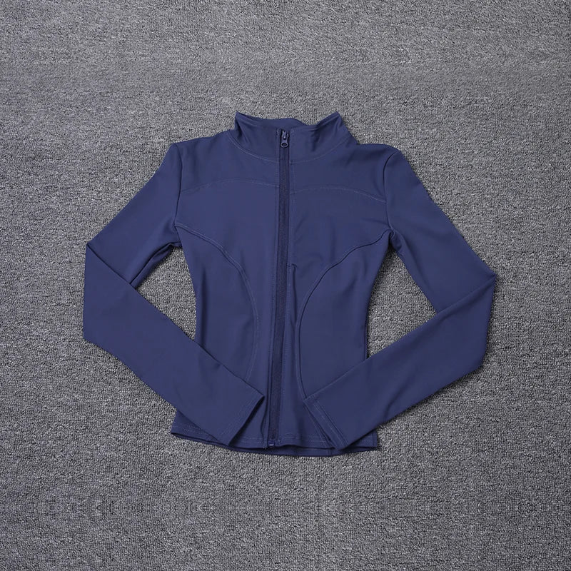 Long-sleeved sports jacket.