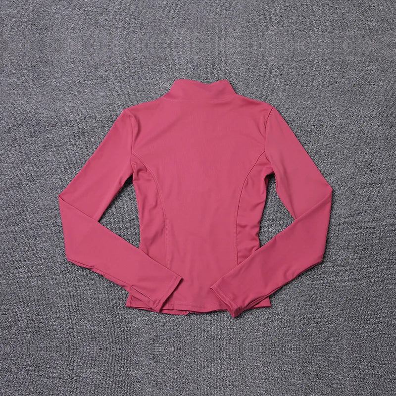 Long-sleeved sports jacket.
