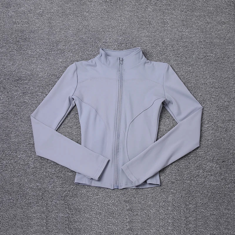 Long-sleeved sports jacket.