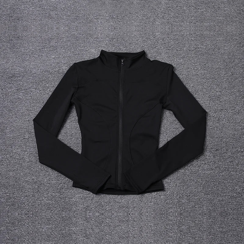 Long-sleeved sports jacket.