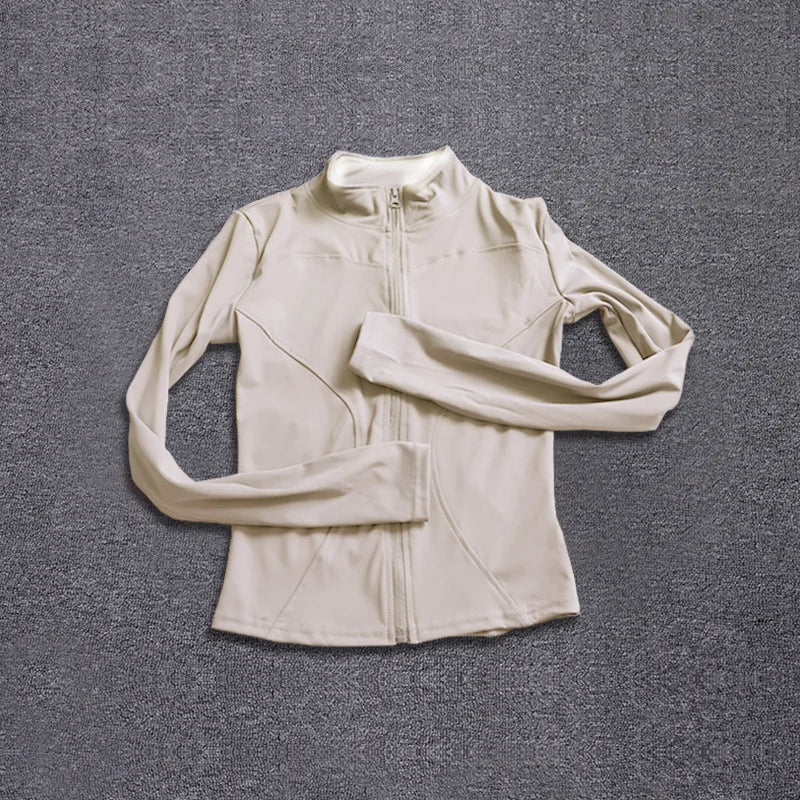 Long-sleeved sports jacket.