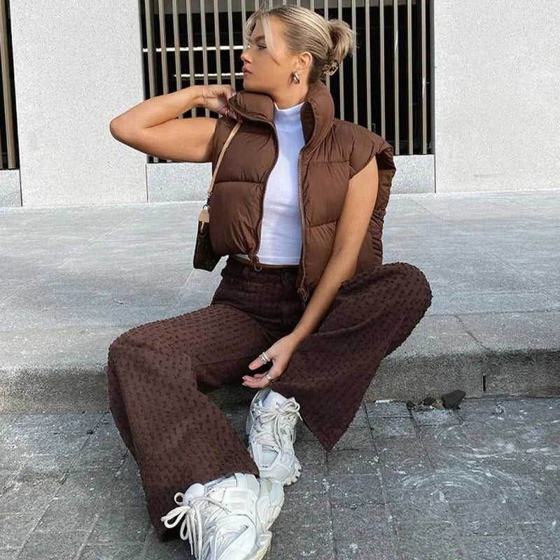 Winter, Warm, Sleeveless Vest.