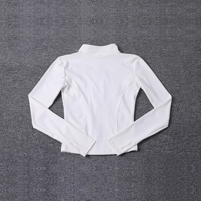 Long-sleeved sports jacket.